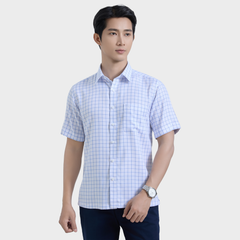  Áo sơ mi nam ngắn tay BELLUNI vải sợi sồi thoải mái thanh lịch - ABN.PM.BE 361 
