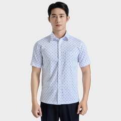  Áo sơ mi nam ngắn tay cao cấp BELLUNI vải sợi tre - ABN.BPS.BE 351 