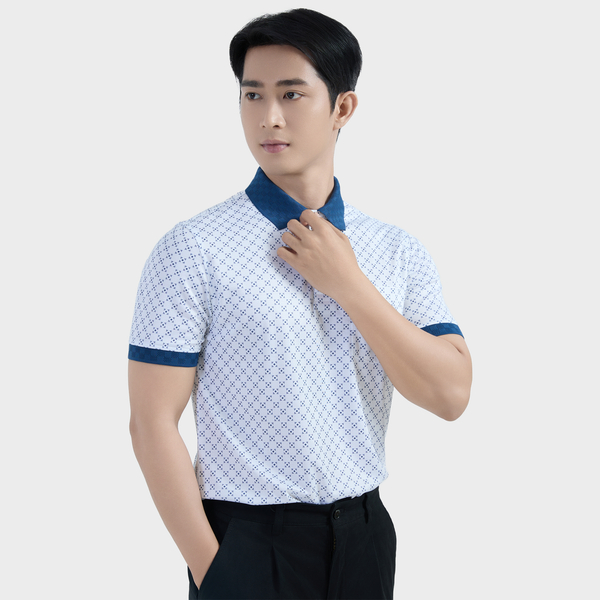  Áo thun nam Polo BELLUNI vải sợi tre cao cấp - AT.BP.BE 108 