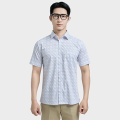  Áo sơ mi nam ngắn tay cao cấp BELLUNI vải sợi tre - ABN.BPS.BE 329 