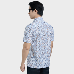  Áo sơ mi nam ngắn tay cao cấp BELLUNI vải sợi tre - ABN.BPS.BE 329 