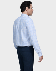  Áo Sơ Mi Nam Dài Tay Vải Sợi Sồi Caro Nhỏ Co Giãn Mềm Mịn – ABD.PMS.BE 247 