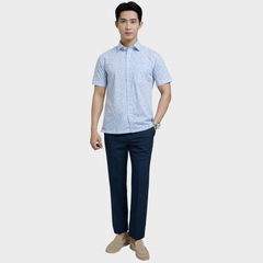  Áo sơ mi nam ngắn tay cao cấp BELLUNI vải sợi tre - ABN.BP.BE 341 