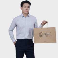  Áo Sơ Mi Nam Dài Tay Họa Tiết Tinh Tế Chất Liệu Modal Co Giãn – ABD.PMS.BE 243 