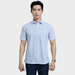 Áo sơ mi nam ngắn tay cao cấp BELLUNI vải sợi tre - ABN.BP.BE 341 