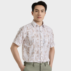  Áo sơ mi nam ngắn tay cao cấp BELLUNI vải sợi tre - ABN.PV.BE 359 