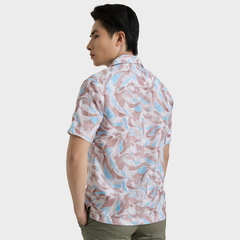  Áo sơ mi nam ngắn tay cao cấp BELLUNI vải sợi tre cổ áo Danton - ABN.PV.BE 358 