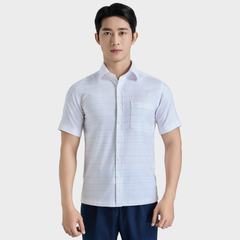  Áo sơ mi nam ngắn tay cao cấp BELLUNI vải sợi tre - ABN.BPS.BE 349 