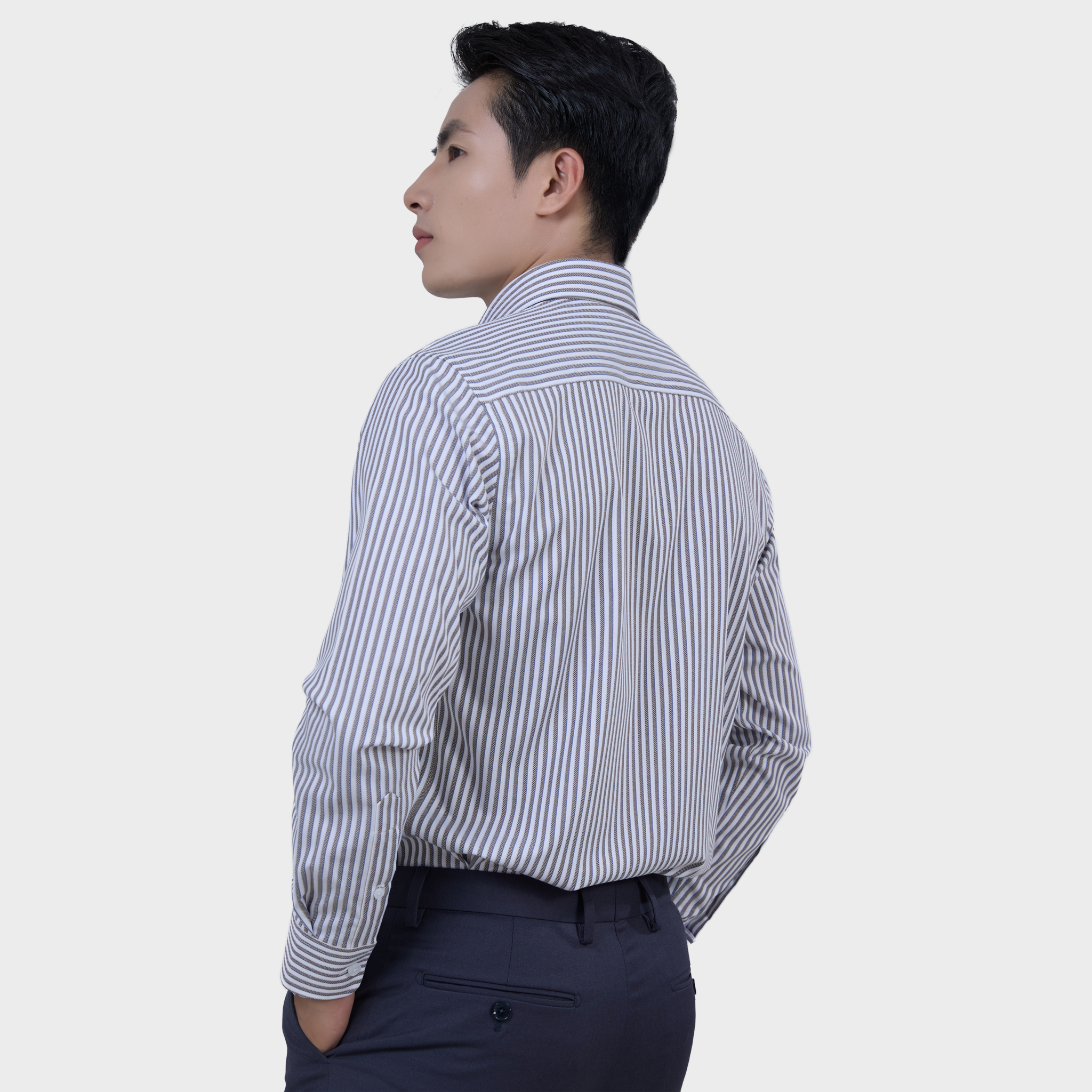  Áo Sơ Mi Nam Dài Tay Họa Tiết Tinh Tế Chất Liệu Modal Co Giãn – ABD.PMS.BE 243 