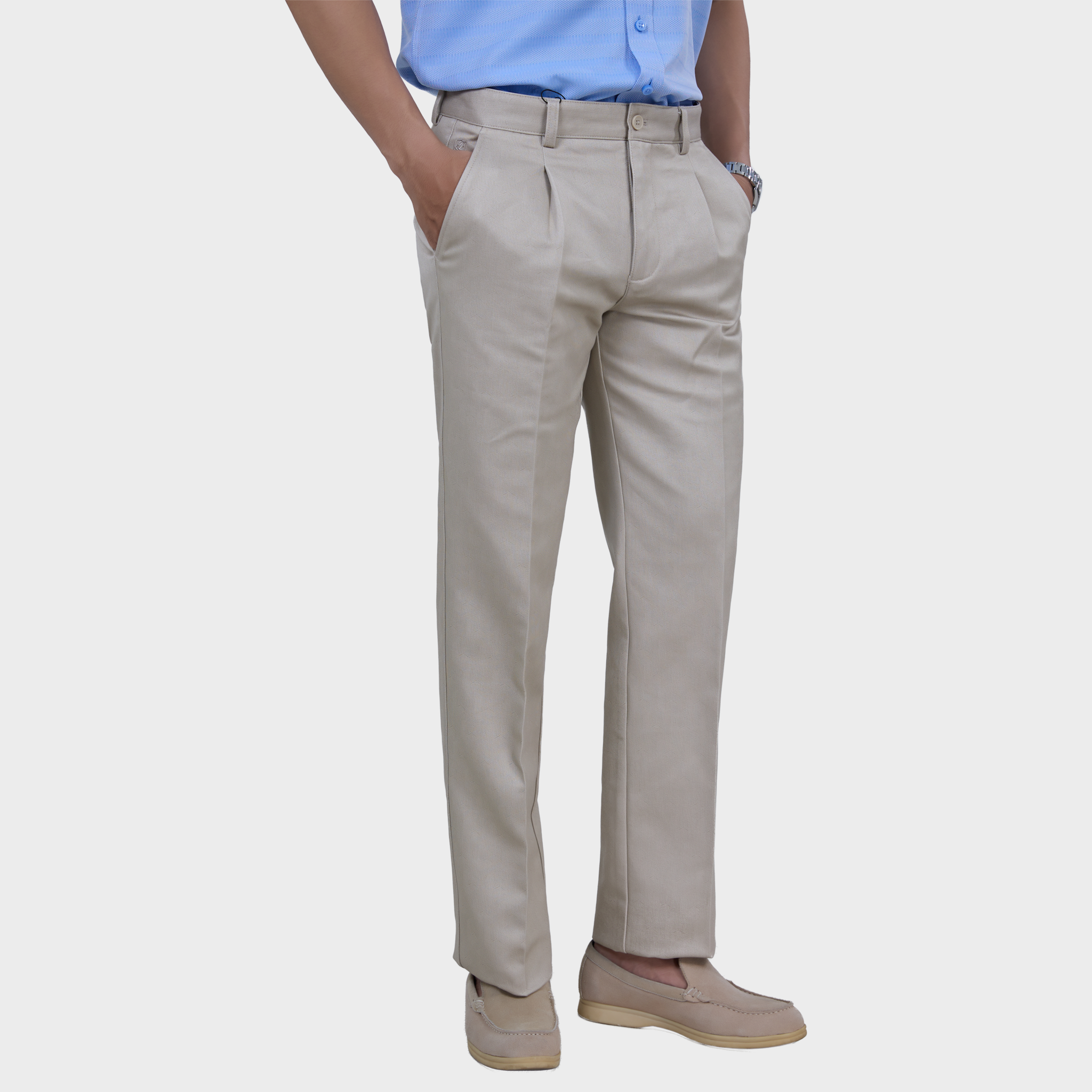  Quần Khaki Nam - Quần Khaki Belluni Cao Cấp Đứng Phom, Co Giãn, Thấm Hút QK1.CTPS.BE 36 
