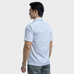 Áo sơ mi nam ngắn tay BELLUNI vải sợi sồi cao cấp - ABN.PMS.BE 339 