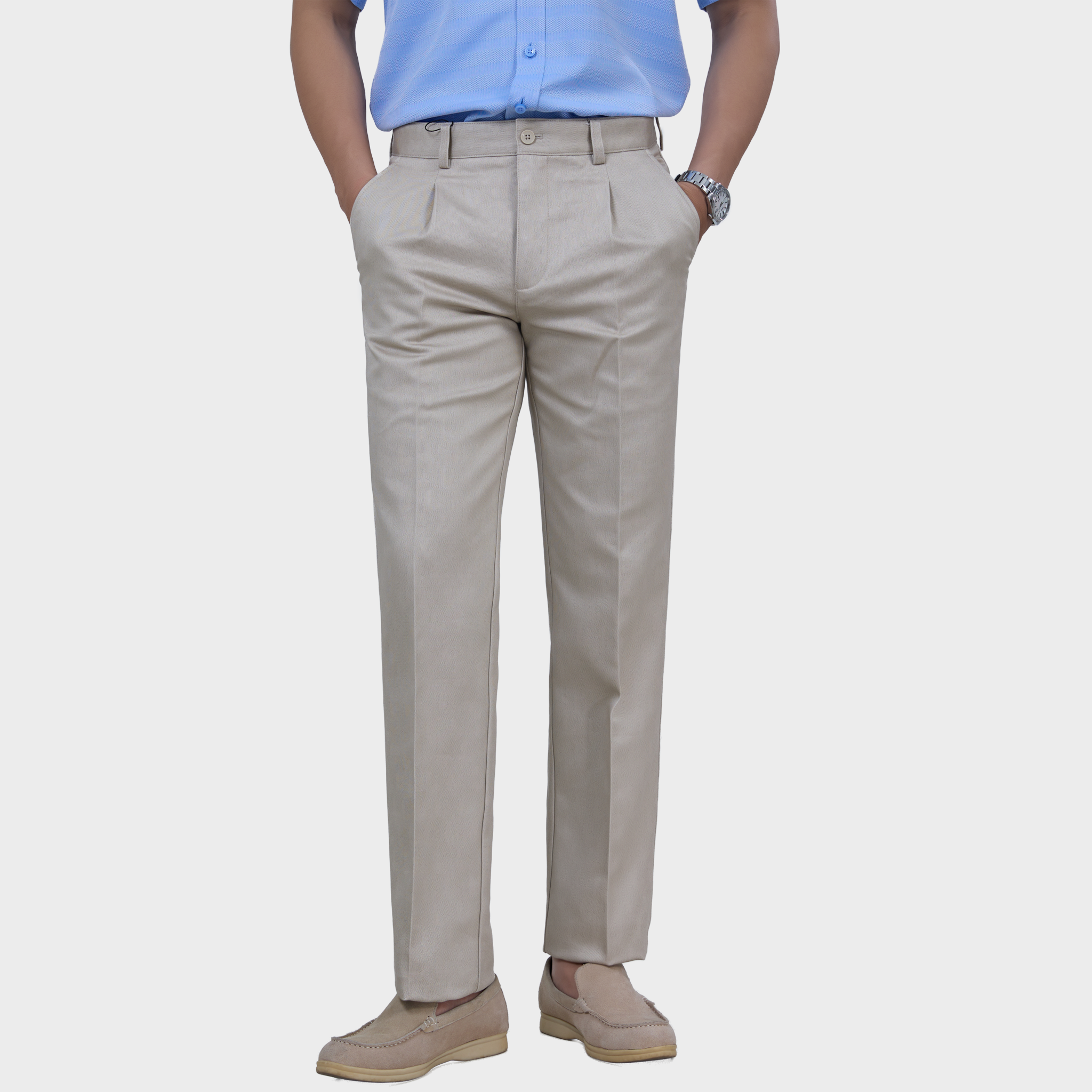  Quần Khaki Nam - Quần Khaki Belluni Cao Cấp Đứng Phom, Co Giãn, Thấm Hút QK1.CTPS.BE 36 