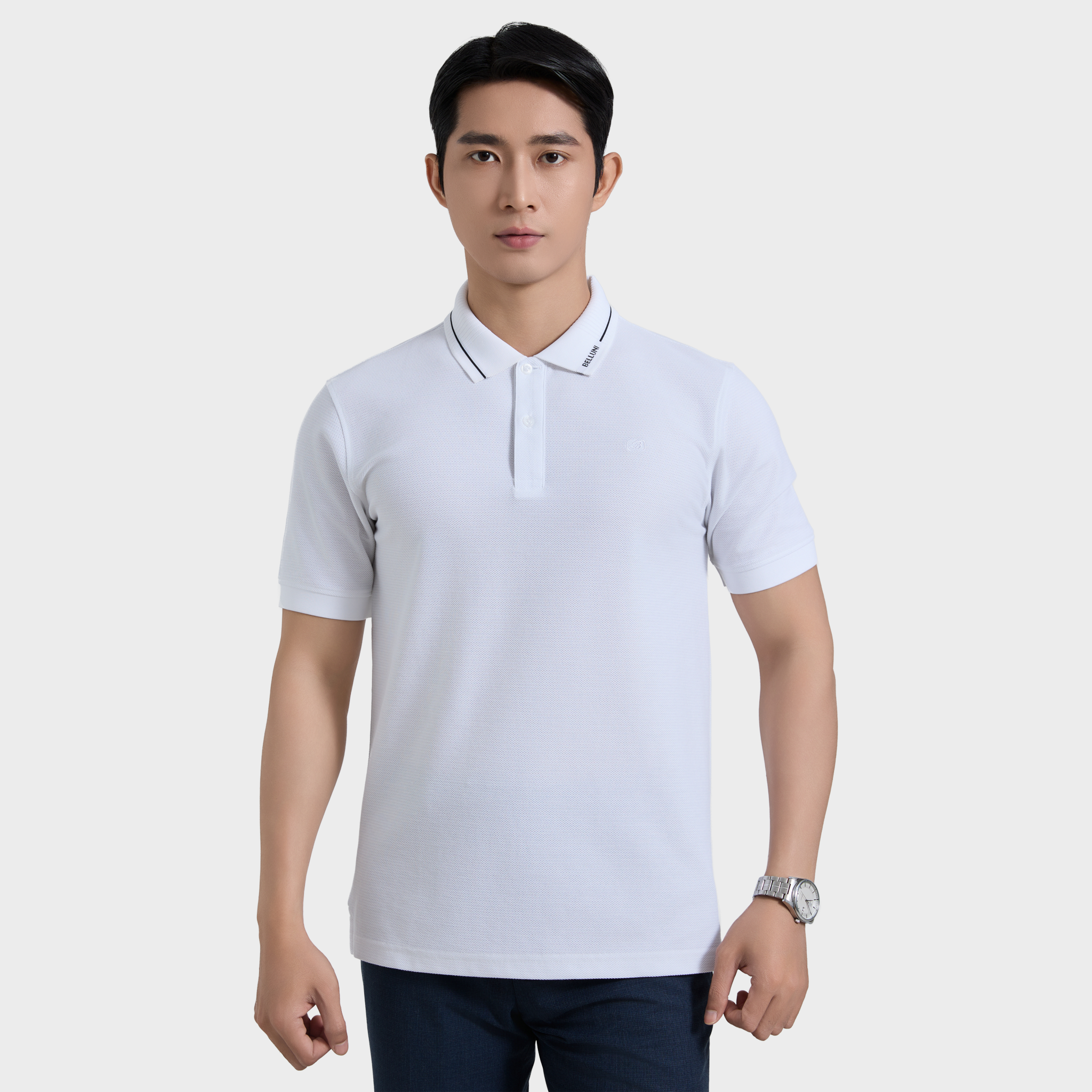  Áo thun nam Polo BELLUNI sợi tổng hợp cao cấp - AT.CP.BE 110 