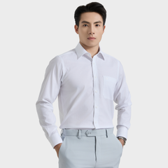  Áo sơ mi nam dài tay sợi bạc hà BELLUNI cao cấp - ABD.PMMS.BE 227 