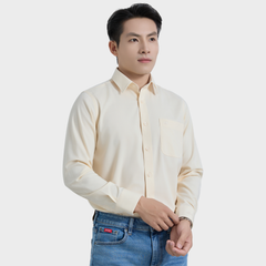  Áo Sơ Mi Nam Dài Tay - Sơ Mi Nam Cao Cấp Belluni Vân Xước, Co Giãn Tốt, Kháng Khuẩn ABD.PMS.BE 239 
