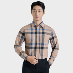  Áo sơ mi nam dài tay cao cấp BELLUNI vải sợi tre  ABD.BPS.BE 230 