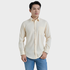  Áo Sơ Mi Nam Dài Tay - Sơ Mi Nam Cao Cấp Belluni Vân Xước, Co Giãn Tốt, Kháng Khuẩn ABD.PMS.BE 239 