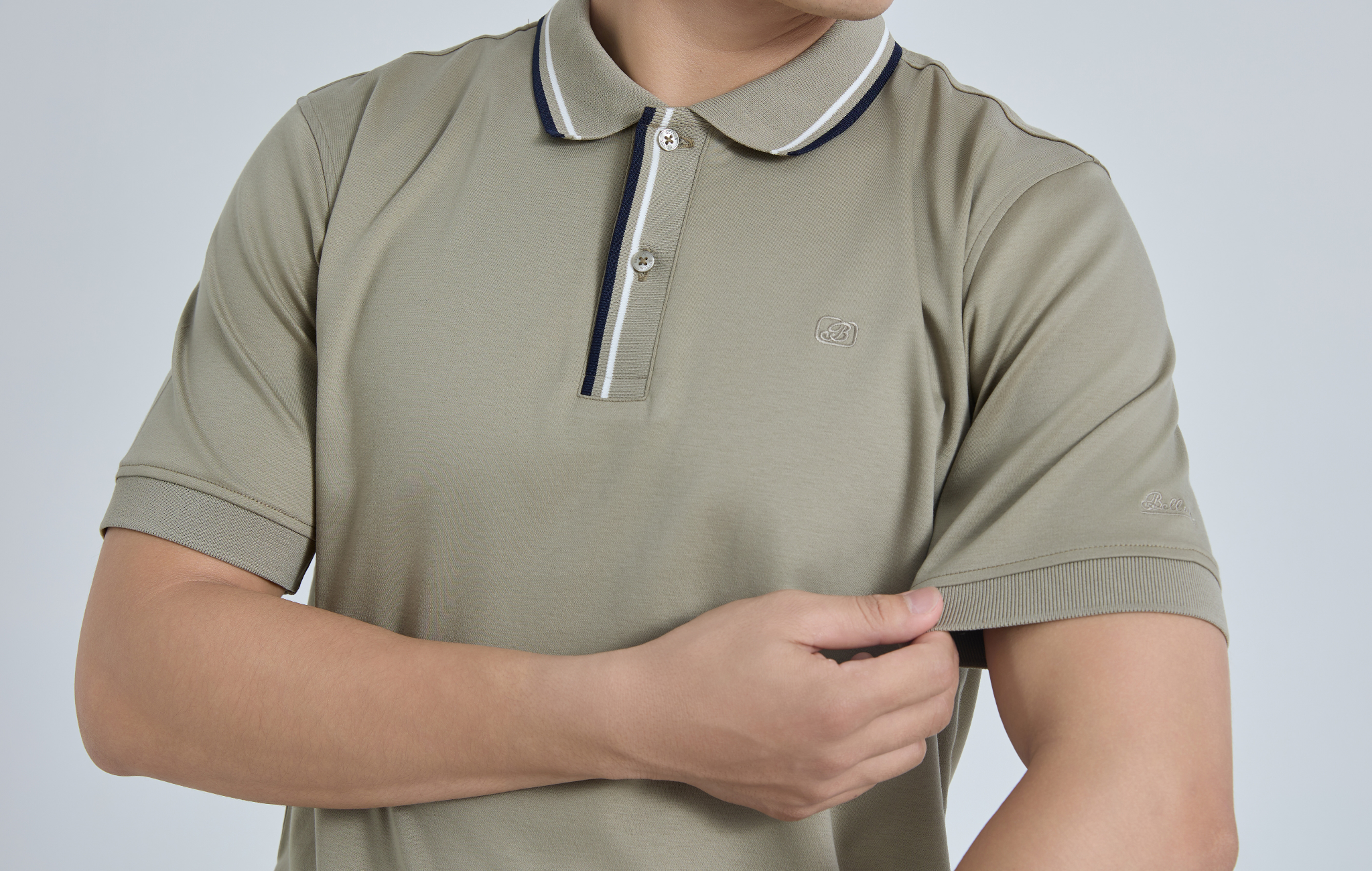  Áo Polo Nam Cotton Interlock – Trẻ Trung, Năng Động- AT.CM.BE 114 
