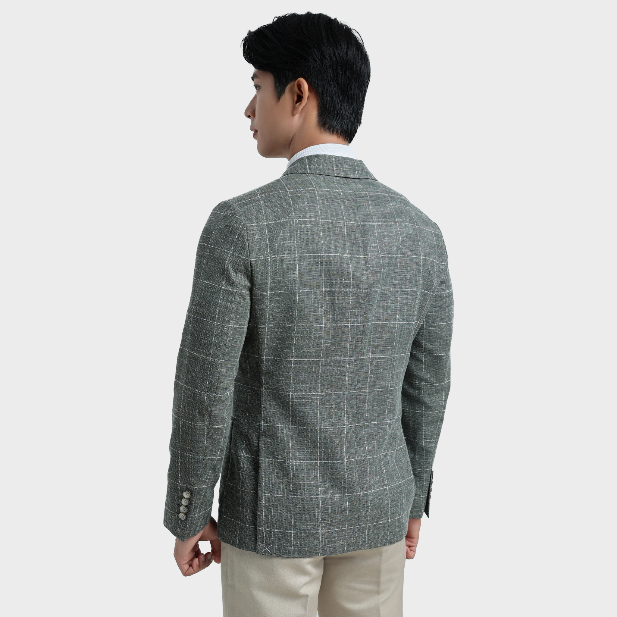  Vest Denim công sở hàng hiệu Belluni  - Vest.VBZ.WCL.BE 1 