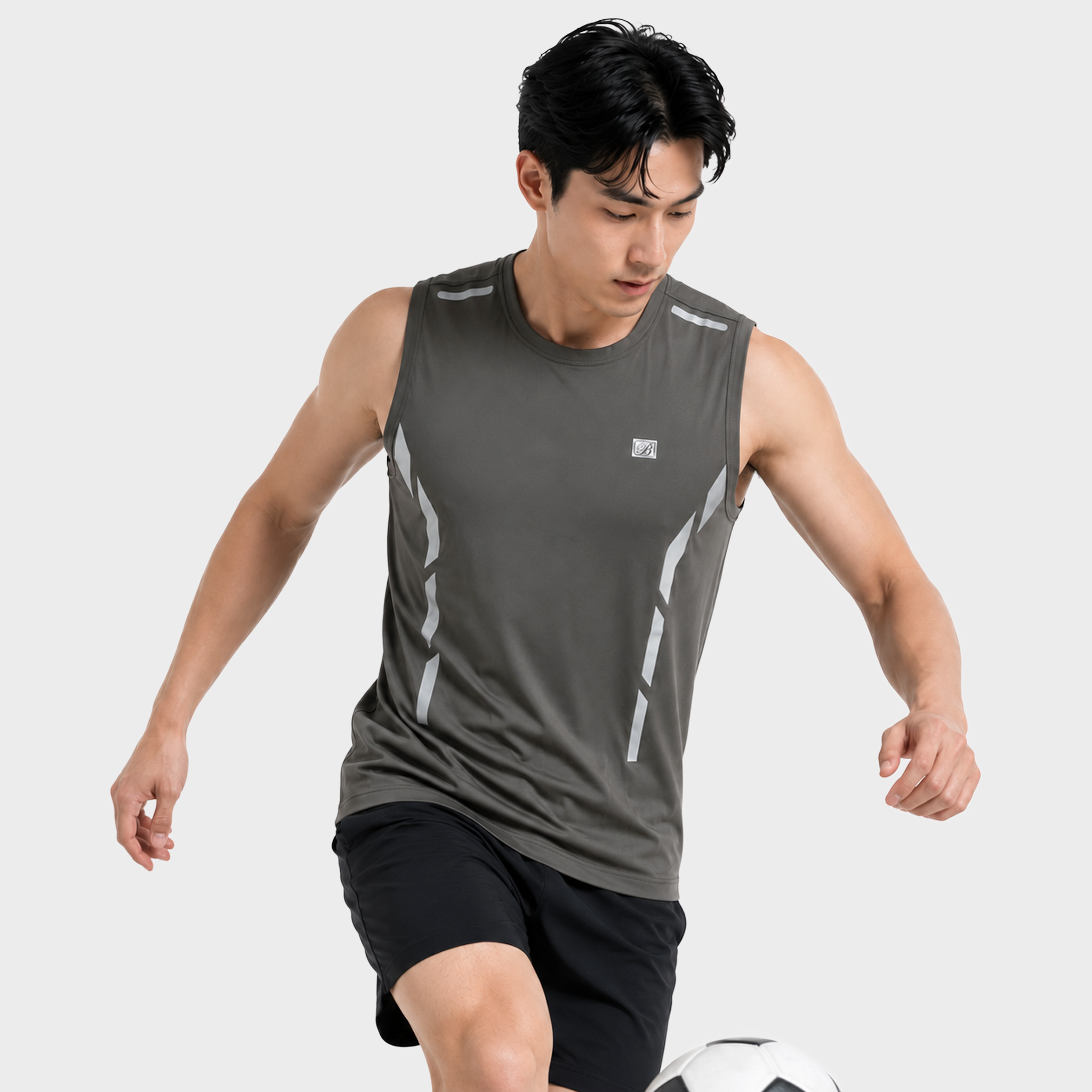  Áo Tank Top Nam Active-Wear Co Giãn 4 Chiều - CATS.PS.BE.5 