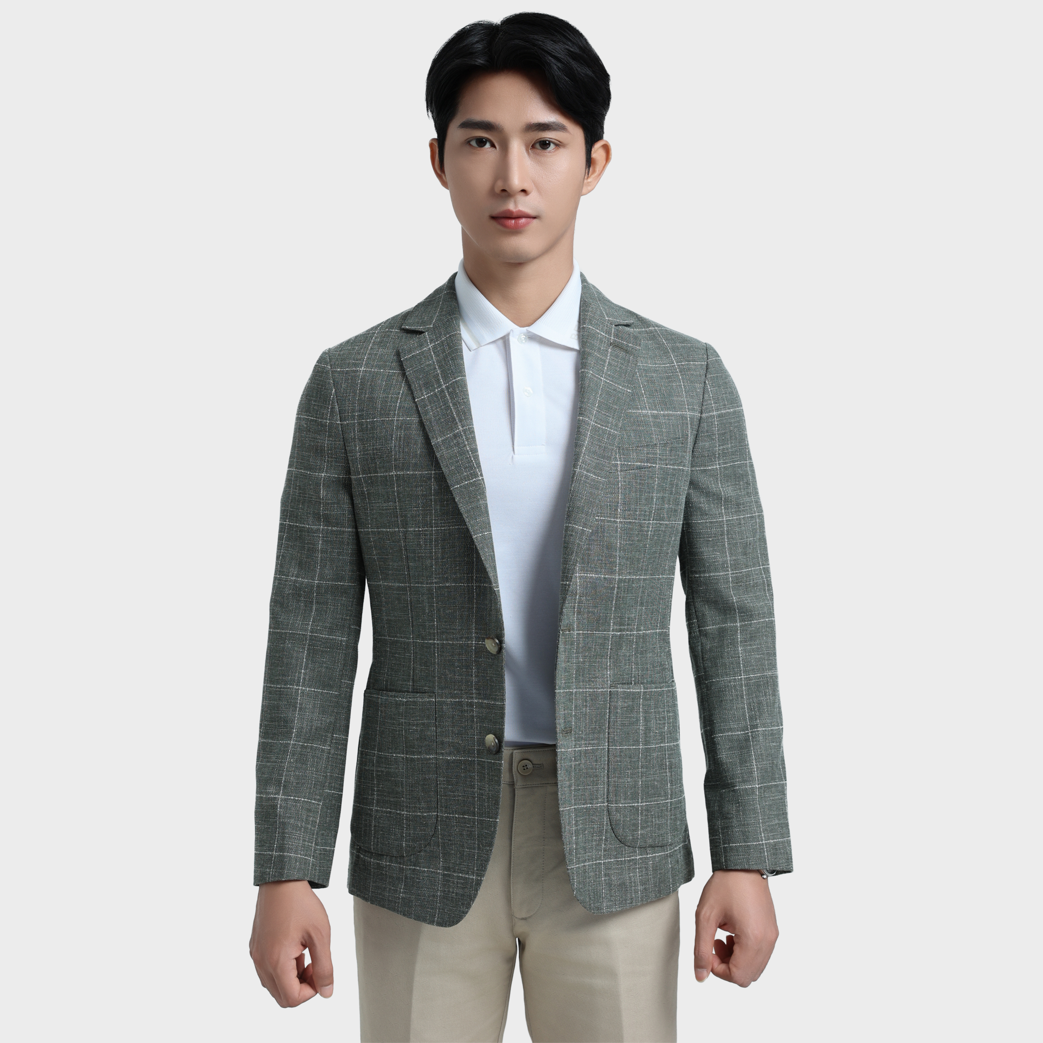  Vest Denim công sở hàng hiệu Belluni  - Vest.VBZ.WCL.BE 1 