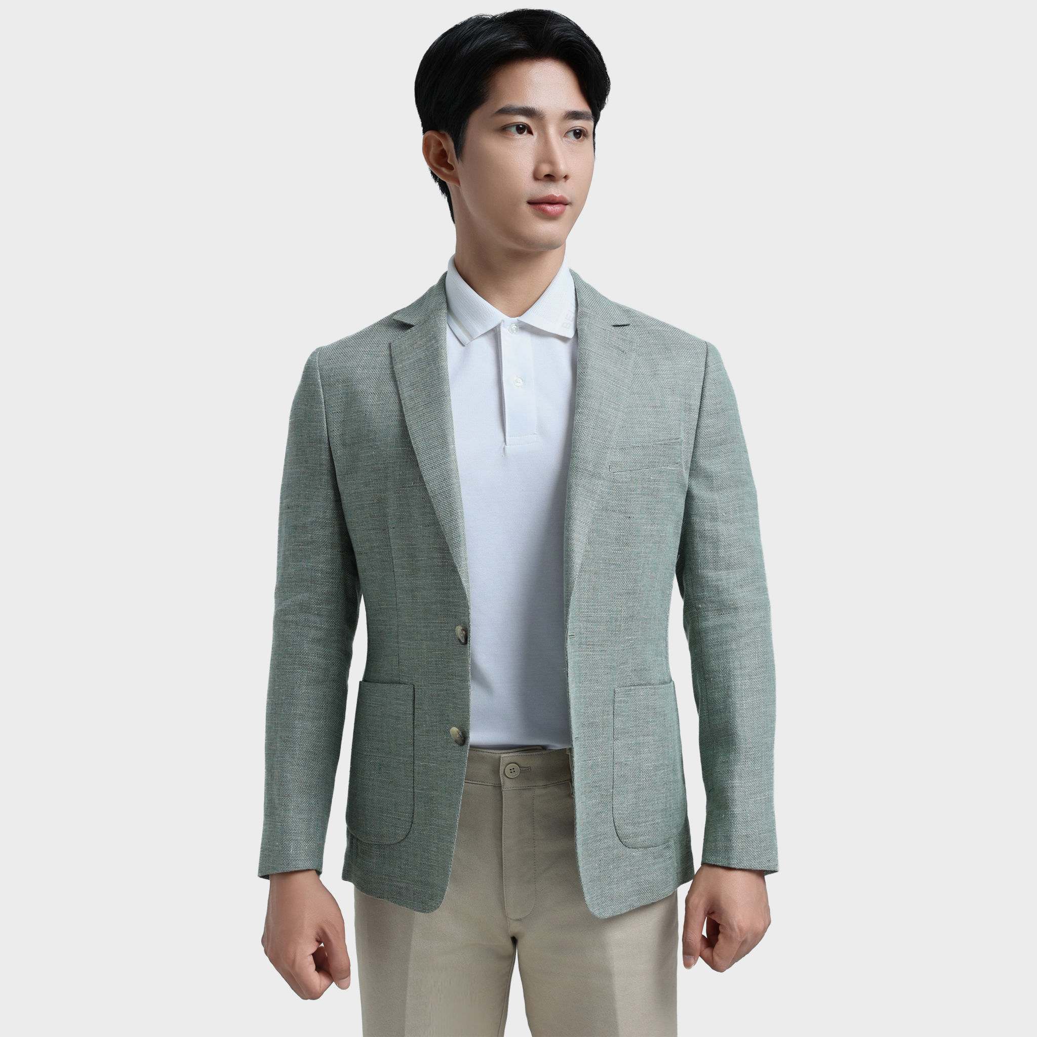  Vest Denim công sở hàng hiệu Belluni  - Vest.VBZ.WCL.BE 1 