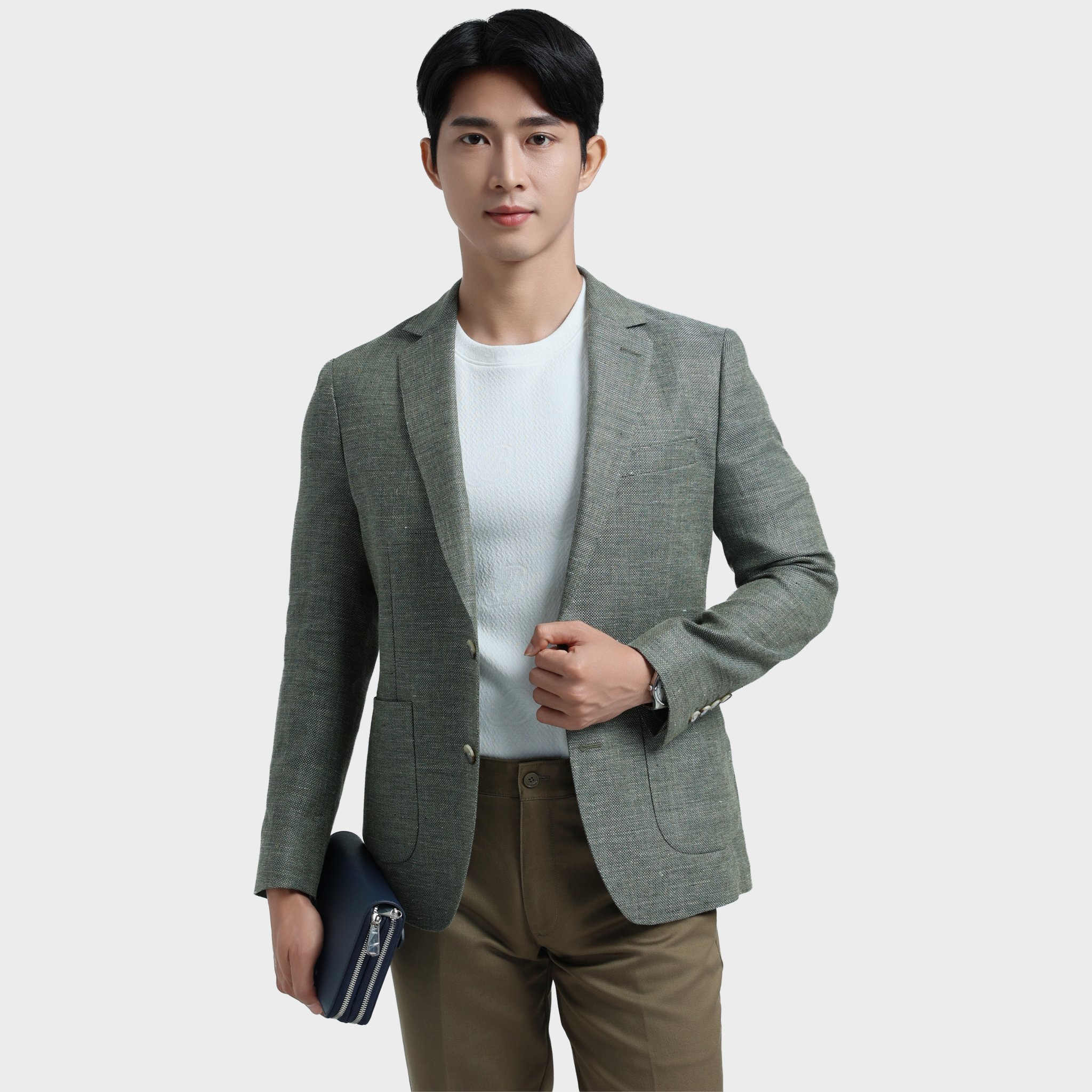  Vest Denim công sở hàng hiệu Belluni  - Vest.VBZ.WCL.BE 1 