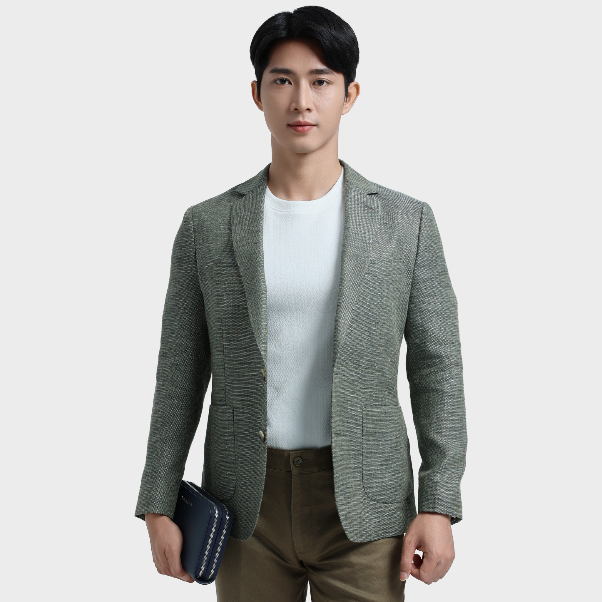  Vest Denim công sở hàng hiệu Belluni  - Vest.VBZ.WCL.BE 1 