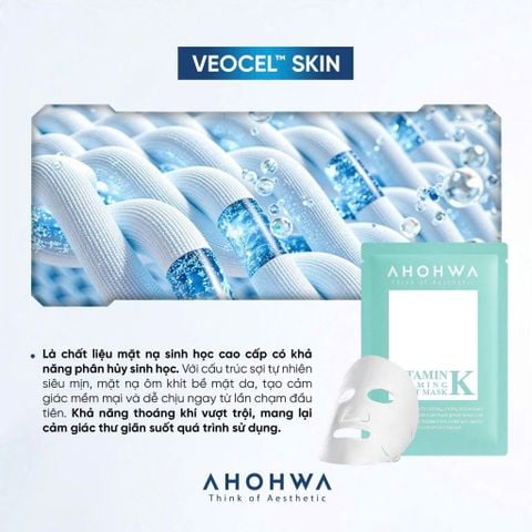  Vitamin K Sheet Mask - Mặt nạ phục hồi sinh học Vitamin K 