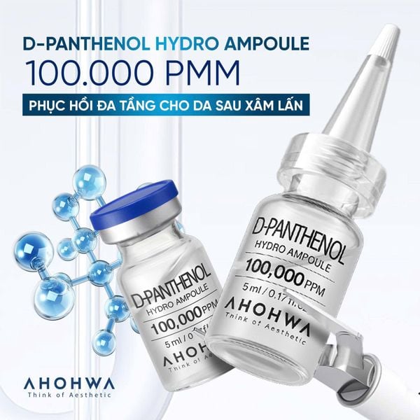  Ahohwa - Tinh chất dưỡng da, cấp ẩm, làm dịu AHOHWA D-PANTHENOL HYDRO AMPOULE 40ml 