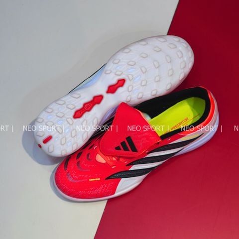 Giày Bóng Đá Cỏ Nhân Tạo Predator 26 League Lưỡi Gà Gập Đỏ/Trắng TF 