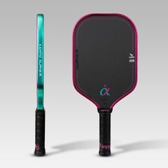 Vợt Pickleball Kamito Alpha-X Lý Hoàng Nam - Xanh Ngọc/Hồng 16mm 