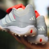  Giày Bóng Đá Cỏ Nhân Tạo Predator 26 League Lưỡi Gà Gập Xám TF 