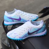  Giày Bóng Đá Cỏ Nhân Tạo Phantom GX2 Elite V1.2 Bo Thun Trắng/Xanh TF 