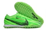  Giày Bóng Đá Cỏ Nhân Tạo Mercurial Air Zoom Vapor 15 Elite Bo Thun MDS008 Xanh Chuối TF 