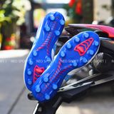  Giày Bóng Đá Cỏ Tự Nhiên Mizuno NEO 4 Pro Trắng Xanh FG 