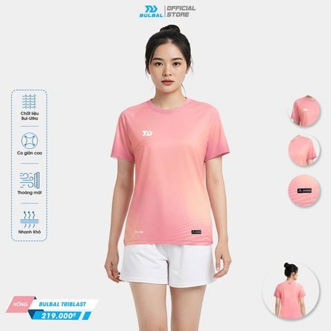  Áo Pickleball Nữ Bulbal Triblast Hồng 