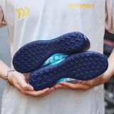  Giày Bóng Đá Cỏ Nhân Tạo Mercurial Victory 6 Xanh Da Gót Đen TF 