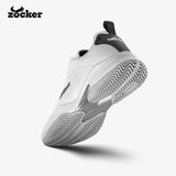  Giày Pickleball Zocker Swift Core - Trắng/Xám 