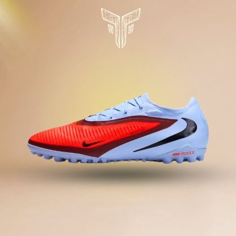  GIÀY BÓNG ĐÁ CHÍNH HÃNG CỎ NHÂN TẠO NIKE PHANTOM 6 LOW PRO ĐỎ/XÁM TF - HJ4123-400 