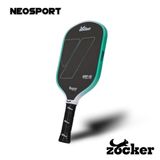  Vợt Pickleball Zocker Happy HP02 Gen 2 - Trắng /Xanh Ngọc 16mm 