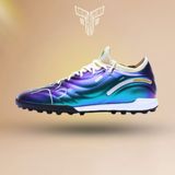  Giày Bóng Đá Cỏ Nhân Tạo Chính Hãng Kelme Maestro 2.0.4 Bo Thun Xanh Hologram TF - 9421ZX1227 