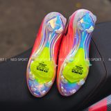  Giày Bóng Đá Cỏ Tự Nhiên Mercurial Superfly 11 Elite Bo Thun Hồng Logo Đen FG 