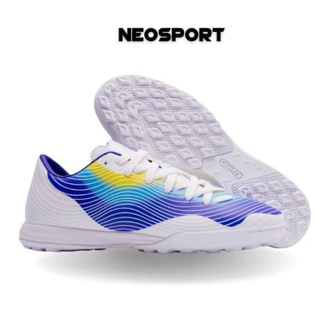  Giày Bóng Đá Chính Hãng KAMITO ASSASSIN Trắng Xanh TF 