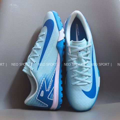  Giày Bóng Đá Cỏ Nhân Tạo Mercurial Vapor 16 Academy Xanh Da TF 