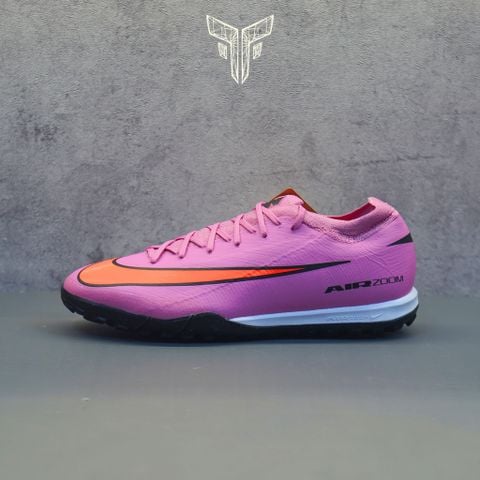  GIÀY BÓNG ĐÁ CHÍNH HÃNG CỎ NHÂN TẠO NIKE ZOOM MERCURIAL VAPOR 16 PRO HỒNG TÍM/CAM TF - FQ8687-600 