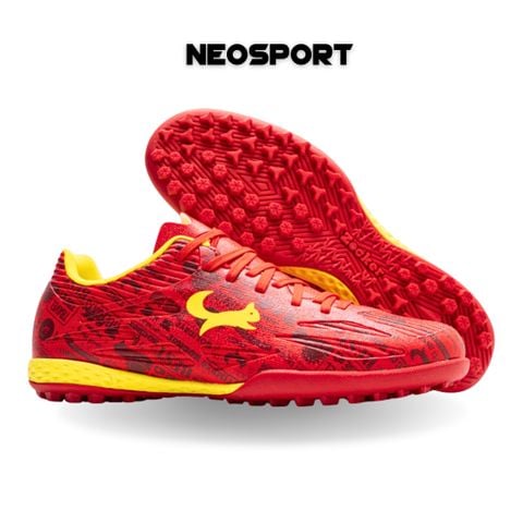  Giày Bóng Đá Chính Hãng Zocker Winner Energy Đỏ/Vàng TF 