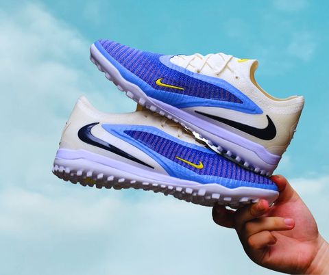  Giày Bóng Đá Cỏ Nhân Tạo Phantom 6 Xanh biển/Trắng Elite TF 