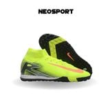  Giày Bóng Đá Cỏ Nhân Tạo Mercurial Superfly 10 Cổ Cao Vàng Chuối Mad Voltage pack TF 