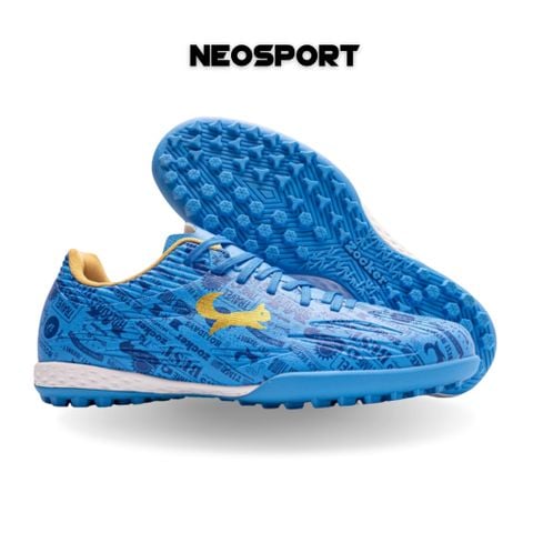  Giày Bóng Đá Chính Hãng Zocker Winner Energy Xanh Da TF 